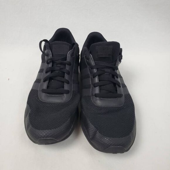 Adidas Men's 12 Black Athletic Shoes - Picture 3 of 8